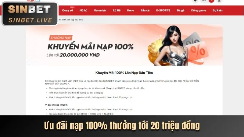 Khuyến mãi chào mừng thành viên mới twin68 app